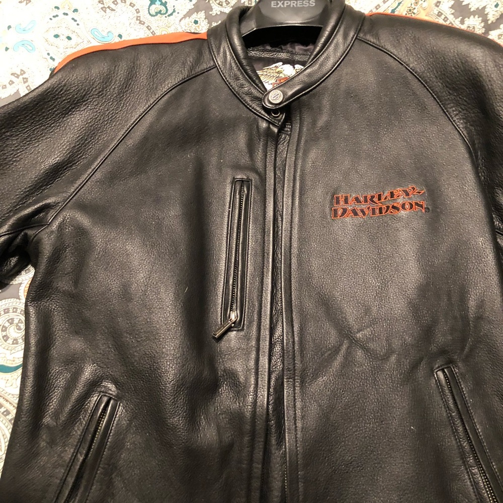 Harley Davidson leather coat